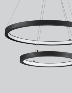 Пендел NOVA LUCE EMPATIA 9172660 LED 60W, 4200lm, 3000K, IP20 D1: 60 D2: 40 H: 120 cm - Image 2