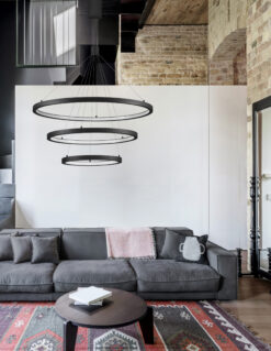 Пендел NOVA LUCE EMPATIA 9173108 LED 108 W, 7560lm, 3000K, IP20 D1: 80 D2: 60 D3: 40 H: 150 cm - Image 2