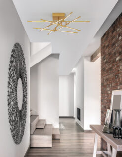 Плафон NOVA LUCE RACCIO 9180713 LED 48W, 3360lm, 3000K, IP20 L: 94.5 W: 94.5 H: 21 cm - Image 2