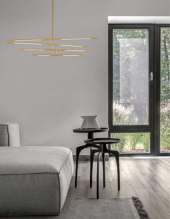 Пендел NOVA LUCE RACCIO 9180781 LED 40W, 2800lm, 3000K, IP20 L: 84 W: 80 H: 81 cm - Image 2