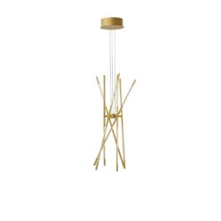 Пендел NOVA LUCE RACCIO 9180782 LED56 W, 4200lm, 3000K, IP20 D: 85 H1: 31 H2: 120 cm, с дистанционно управление - Image 2