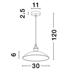 Пендел NOVA LUCE SANGRO 9181300 - Image 2