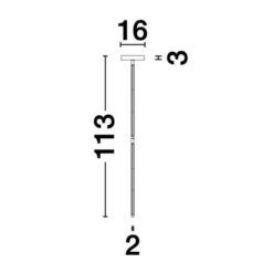 Пендел NOVA LUCE HANDY 9183252 - Image 2