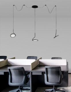 Пендел NOVA LUCE LUCCELO 9190130 LED 30W, 1500lm, 3000K, IP20 L: 16 W: 16 H: 400 cm - Image 2