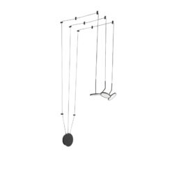 Пендел NOVA LUCE LUCCELO 9190130 LED 30W, 1500lm, 3000K, IP20 L: 16 W: 16 H: 400 cm