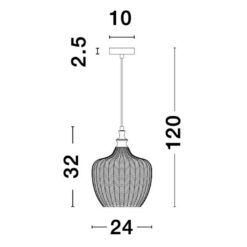 Полилей NOVA LUCE LONI 9191242 - Image 2