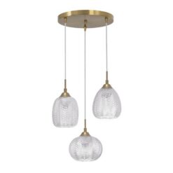 Пендел NOVA LUCE VARIO9191542 LED E27 3x12 W, IP20 Bulb Excluded D: 39 H: 120 cm