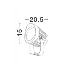 Градински стълб NOVA LUCE NORTH 9240679 - Image 2