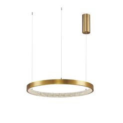Полилей NOVA LUCE PRESTON 9285601 LED 37 W, 2264lm, 3000K IP20 D: 60 H1: 4 H2: 120 cm