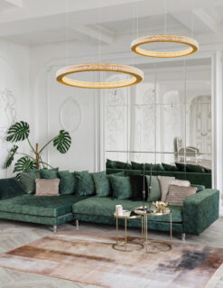 Полилей NOVA LUCE FIORE 9285610 LED 60 W, 3530lm, 3000K, IP20 D: 60 H1: 4 H2: 120 cm - Image 2