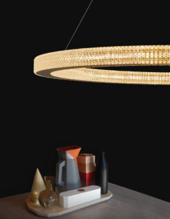 Полилей NOVA LUCE FIORE 9285810 LED 80W, 4452lm,3000K IP20 D: 80 H1: 4 H2: 120 cm - Image 2