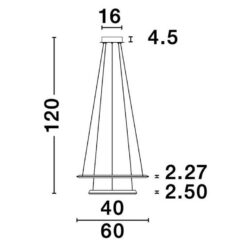 LED Полилей NOVA LUCE NETUNO 9312837 - Image 2