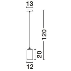 Пендел NOVA LUCE BLAKE 9361561 - Image 2