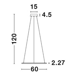 LED Полилей NOVA LUCE NETUNO 9364039 - Image 2