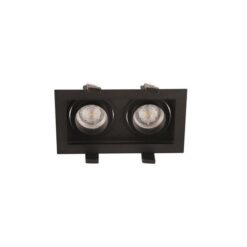Луна за вграждане NOVA LUCE CEDI 9430552 LED GU10 2x10 Watt IP20 220-240 Volt Bulb Excluded