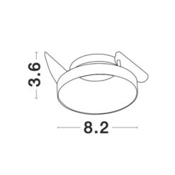 Луна за вграждане NOVA LUCE Zelmira 94500 - Image 2