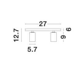 Спот NOVA LUCE INUS 9460971 - Image 2