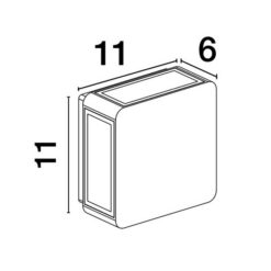 Фасаден аплик NOVA LUCE SERIKA 9492580 - Image 3