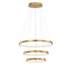 Пендел NOVA LUCE LEON 9501430 LED 83W, 4980Lm, 3000K, IP20 L: 61 H: 150 cm