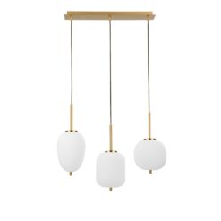 Пендел NOVA LUCE LATO 9624067 LED E14 3x5 W, IP20 Bulb Excluded D: 15.8 L: 53 W: 9 H: 120 cm