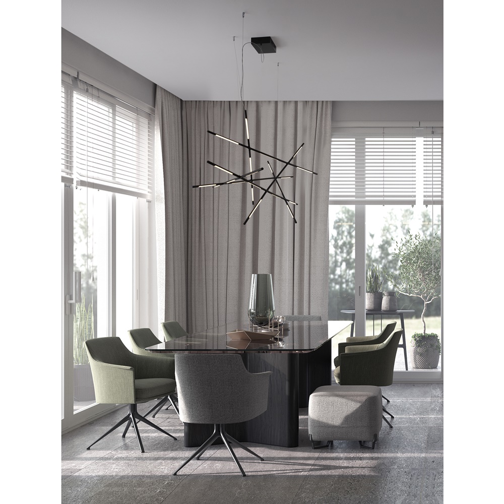 Minimalism,Modern,Interior,Design.,Studio,Living,,Kitchen,And,Dining,Room.