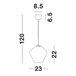 Пендел NOVA LUCE VEIRO 9724102 - Image 2