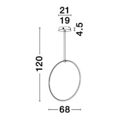 Полилей NOVA LUCE RING 9820591 - Image 3