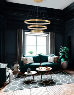 Полилей NOVA LUCE PRESTON 9862853 LED 112 W, 4731lm, 3000K IP20 D: 80 H: 150 cm - Image 3