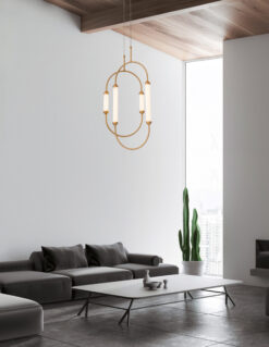Полилей NOVA LUCE ZIMBA 9862872 LED 28W, 2939lm, 3000K, IP20 D: 30 H1: 69 H2: 120 cm - Image 2