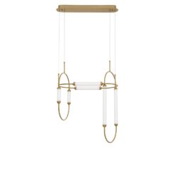 Полилей NOVA LUCE ZIMBA 9862873 LED 54W, 5546lm, 3000K, IP20 L: 60 W: 60 H1: 70 H2: 120 cm