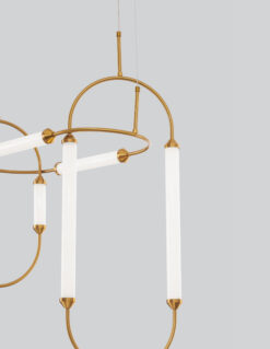 Полилей NOVA LUCE ZIMBA 9862873 LED 54W, 5546lm, 3000K, IP20 L: 60 W: 60 H1: 70 H2: 120 cm - Image 2