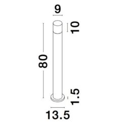Градински стълб NOVA LUCE NOTEN 9905021 - Image 2