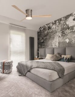 Вентилатор за таван NOVA LUCE NOVA LUCE с LED лампа SATIN • 35w • Ø132cm • дистанционно • 9953016 - Image 2
