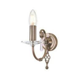 Месинг аплик Elstead Aged-brass за хол