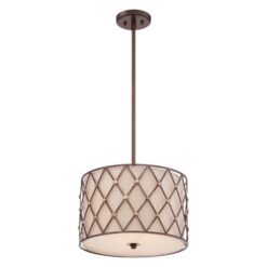 Пендел ELSTEAD QZ-BROWN-LATTICE-P-M BROWN LATTICE