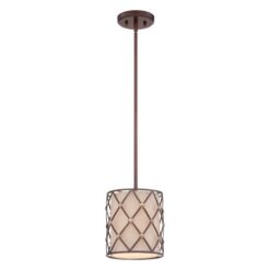 Пендел ELSTEAD QZ-BROWN-LATTICE-P-S BROWN LATTICE