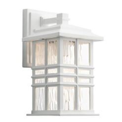 Аплик Elstead Beacon-square-s-wht за екстериорно осветление