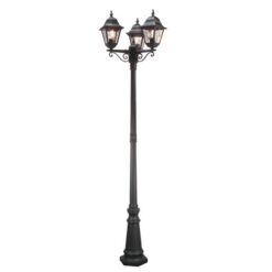 Градински стълб Elstead Blk NR8-BLK за градина и двор