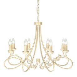 Златен полилей Elstead Ivory-gold OV8-IVORY-GOLD за хол