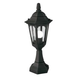 Черен градински стълб Elstead Prm4-black PRM4-BLACK за градина и двор