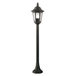 Черен градински стълб Elstead Prm5-black PRM5-BLACK за външно осветление