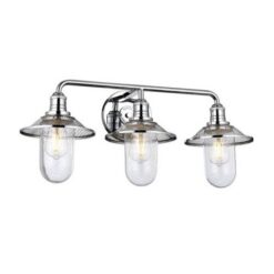 Аплик за баня ELSTEAD QN-RIGBY3-BATH-PC RIGBY