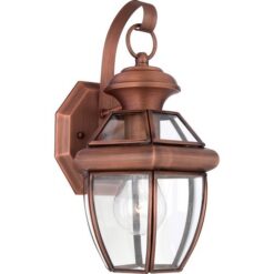 Аплик Elstead Newbury2-s-ac QZ-NEWBURY2-S-AC за фасада и вход