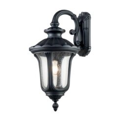 Аплик Elstead Chicago CC2-M-BK за фасада и вход