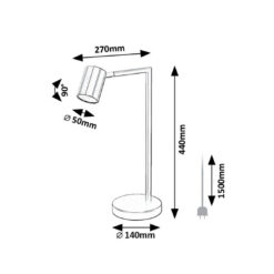 Работна лампа RABALUX 73029 KARTER - Image 3