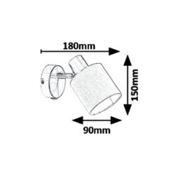 Спот RABALUX NATINA 5009 E14, 1X25W - Image 3