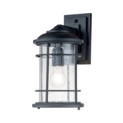 Аплик Elstead Lighthouse2-m-blk FE-LIGHTHOUSE2-M-BLK за фасада и вход