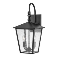 Аплик Elstead Huntersfield2-m-bk HK-HUNTERSFIELD2-M-BK за градина и двор