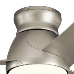 LED вентилатор ELSTEAD KLF-ERIS-60-BN ERIS SATIN NICKEL 10W 3000K IP44 - Image 4