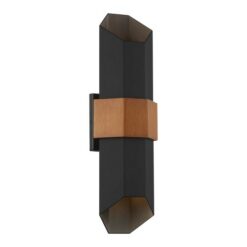 LED аплик Elstead Chasm-l-bkw за фасада и вход